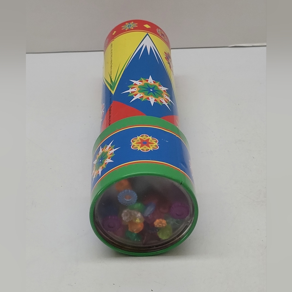 2002 Schylling Classic 7" Optical Tin KALEIDOSCOPE Reproduction Toy Like New Con